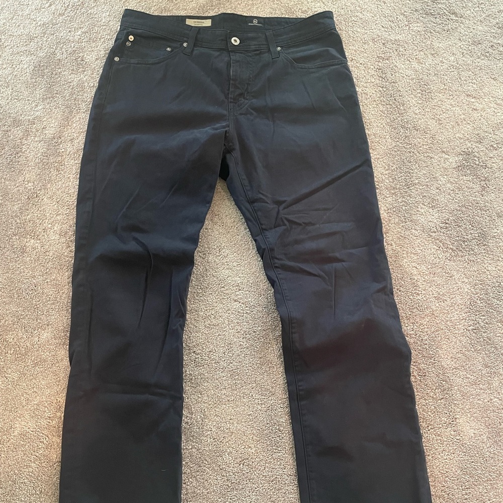 Adriano goldshmied protege straight leg chinks in navy 33x32. Soft pants.